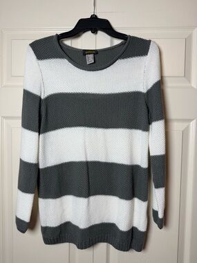 Ambria Striped Pullover Sweater